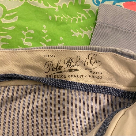 NWT Ralph Lauren Men’s Blue Chinos - Picture 3 of 5